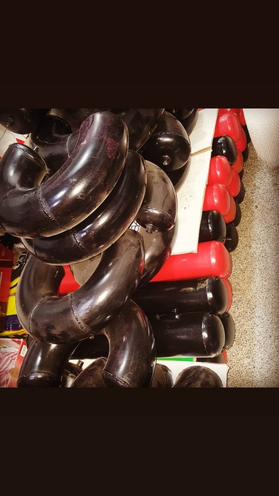 انواع اتصالات ، شلنگ هیدرولیک ، مخزن و گیج باد ، رطوبت گیر و خدمات تراشکاری 2 مخزن 3